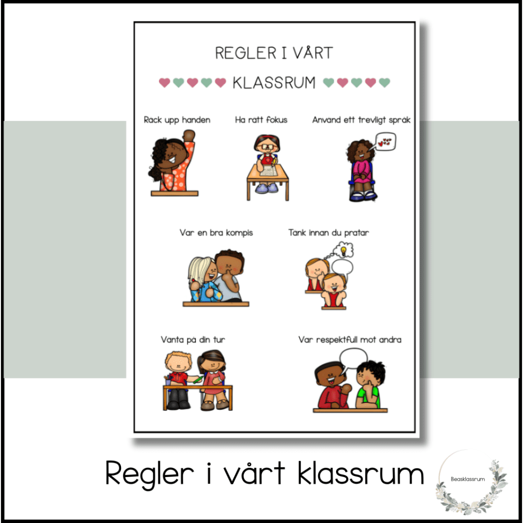 Regler i vårt klassrum