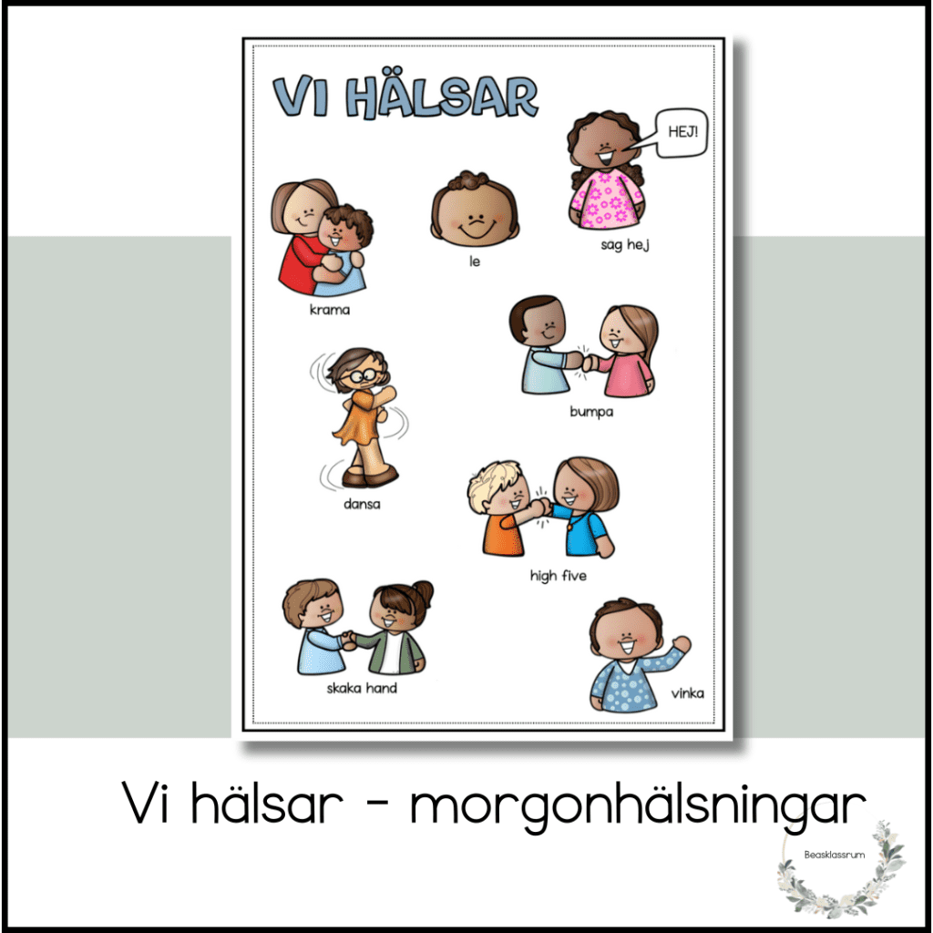 Vi hälsar – morgonhälsningar