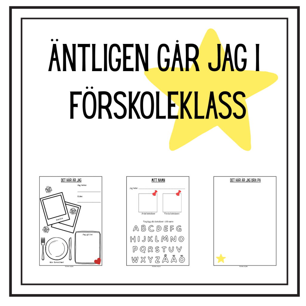 Skolstart Förskoleklass