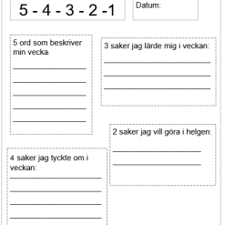 Fredag 5-4-3-2-1