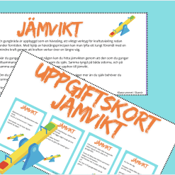 Fysik på lekplatsen - gravitation, jämvikt och friktion