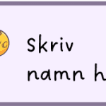 Namnskyltar rymden (redigeringsbara) - bild 4