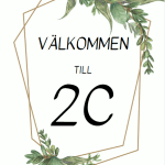 Välkommen klassrumsskyltar - bild 3