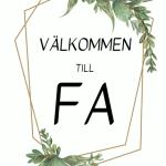 Välkommen klassrumsskyltar - bild 5