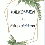 Välkommen klassrumsskyltar - bild 6