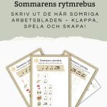 Sommarens rytmrebus - bild 3