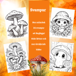 114 målarbilder med svampar - bild 1