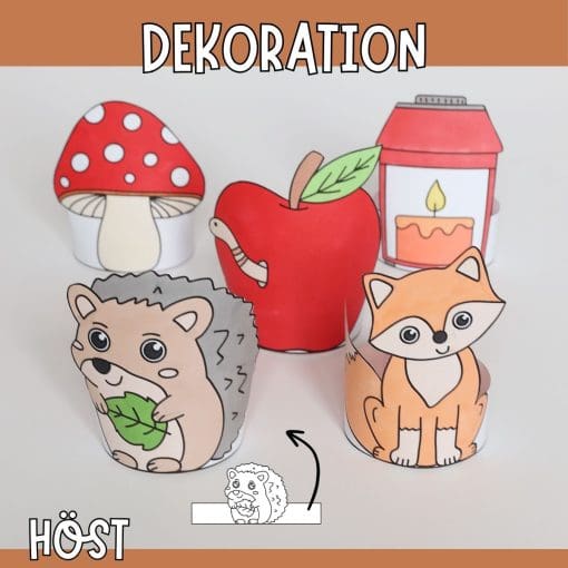 Dekorationer- höstpyssel