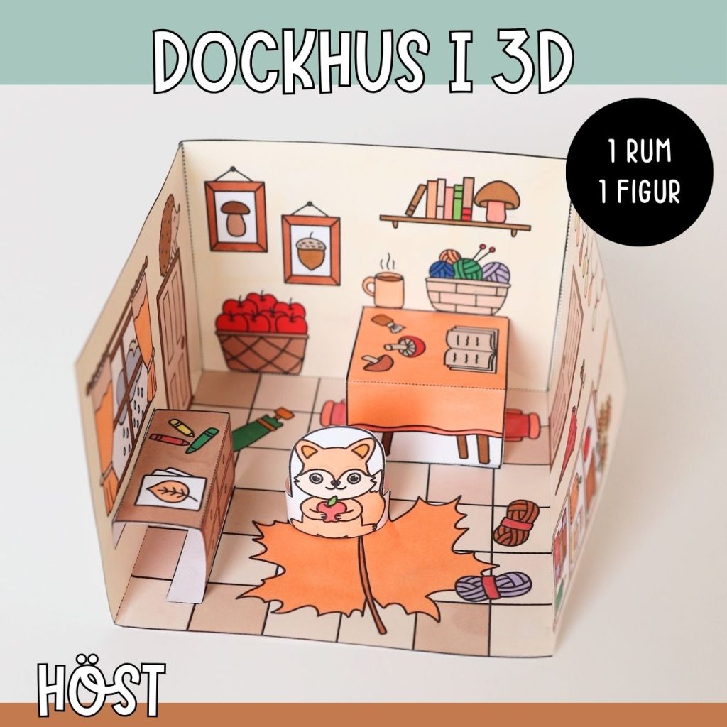 Pyssla dockhus – Höst