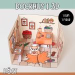 Pyssla dockhus – Höst - bild 1