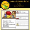 Enkel läsförståelse 1, 5 arbetsblad