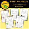 Bokstavsarbete: Spåra och känn igen bokstaven A-Ö