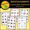 Bokstavsarbete: Hör du ljudet A-Ö