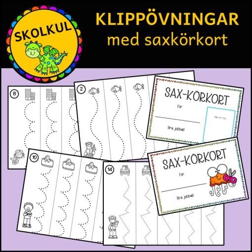 Klippövningar saxkörkort