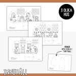 Hösthus i 3D – Höstpyssel att skriva ut - bild 3