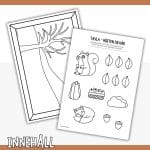 Höstpyssel- klipp & klistra en tavla - bild 2