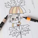 Höstpyssel- öppna lövet - bild 3