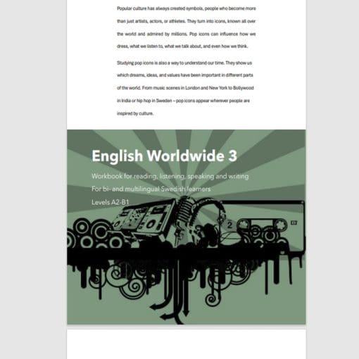 English Worldwide 3 Pop Icons