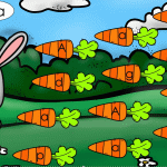 Mata bokstavskaninen – interaktiv övning - bild 2