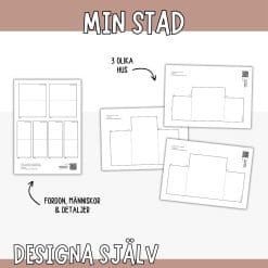 Min stad - Designa själv (fri nedladdning)