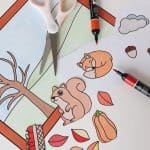 Höstpyssel- klipp & klistra en tavla - bild 3