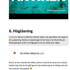 Litteratur och kultur 1 för SVA01, 02 och 03