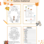 ”Jag lär mig om hösten” (11 olika arbetsblad) - bild 4