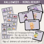 Halloween – Uppdragskort – Rörelse - bild 1