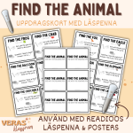 Engelska med läspenna – Find the animal - bild 1