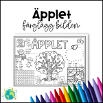 Måla äpple - bild 1