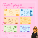 Clipart Svenska pengar - bild 1