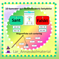 10-kamrater och likhetstecknets betydelse