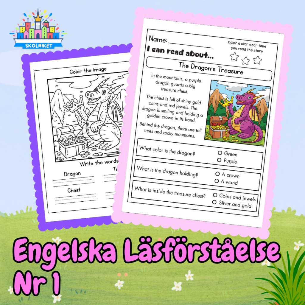 Engelska Läsförståelse Nr 1