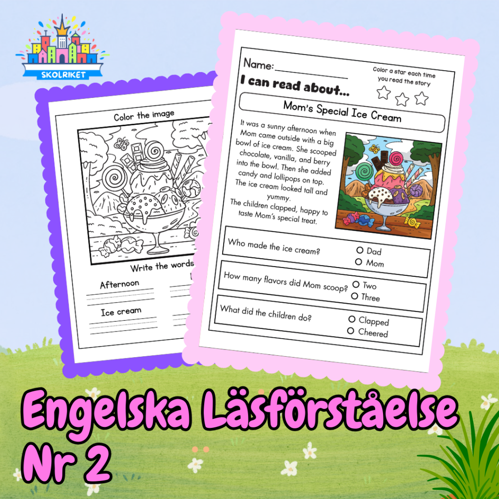 Engelska Läsförståelse Nr 2