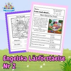 Engelska Läsförståelse Nr 2