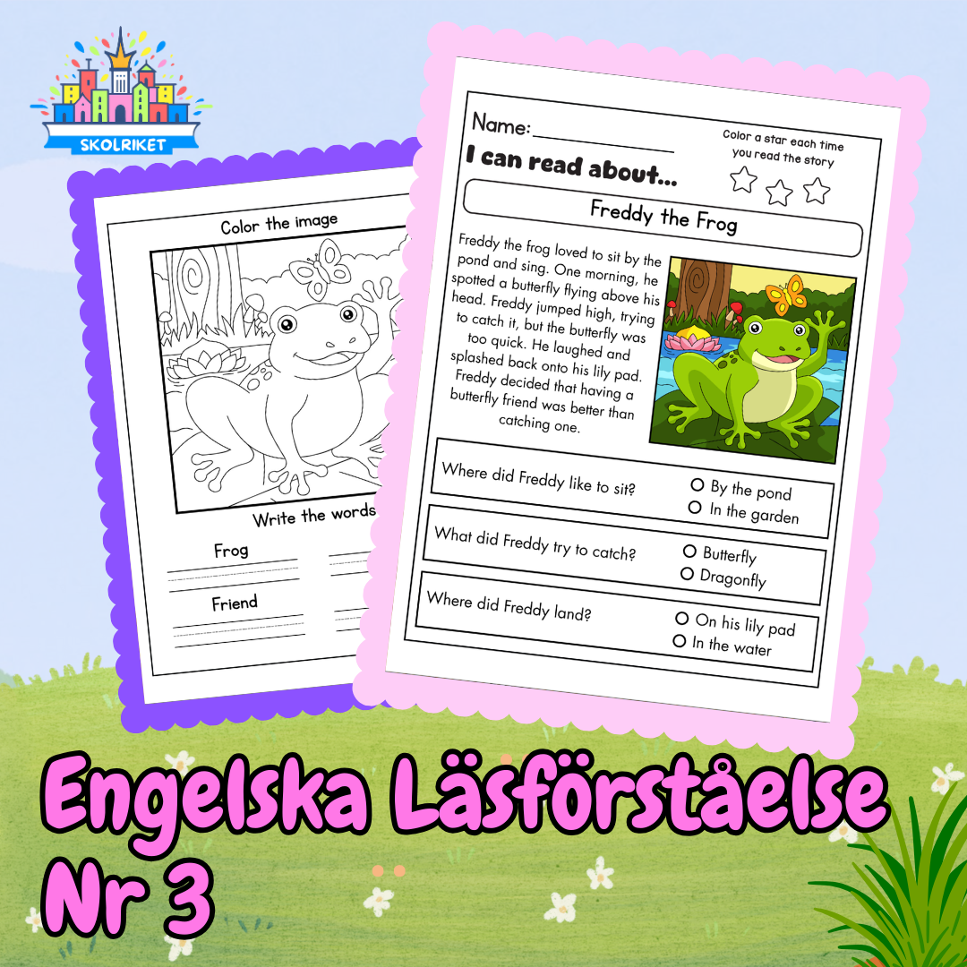 Engelska Läsförståelse Nr 3