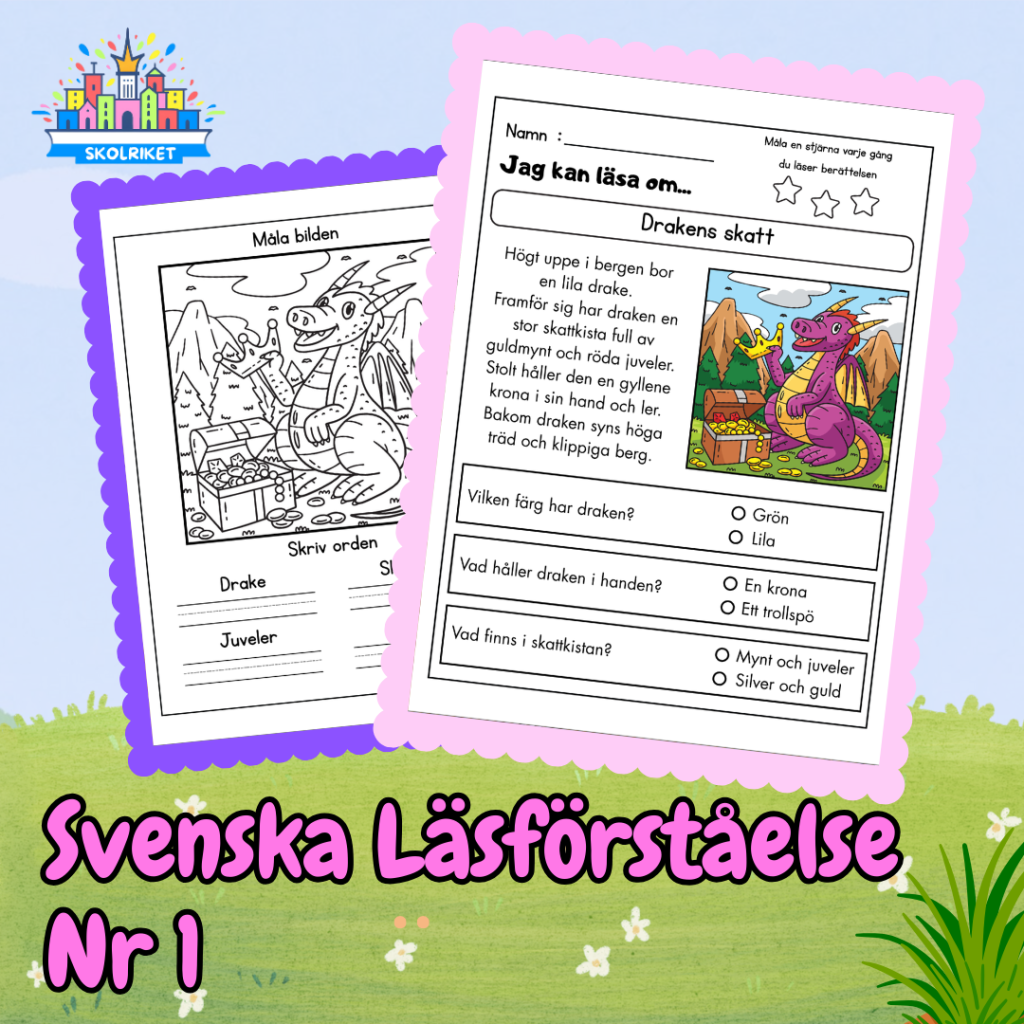 Svenska Läsförståelse Nr 1