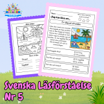 Svenska Läsförståelse Nr 5 - bild 1
