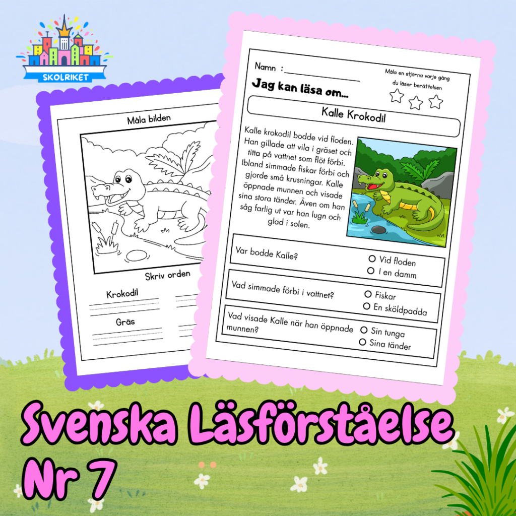Svenska Läsförståelse Nr 7