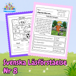 Svenska Läsförståelse Nr 8 - bild 1