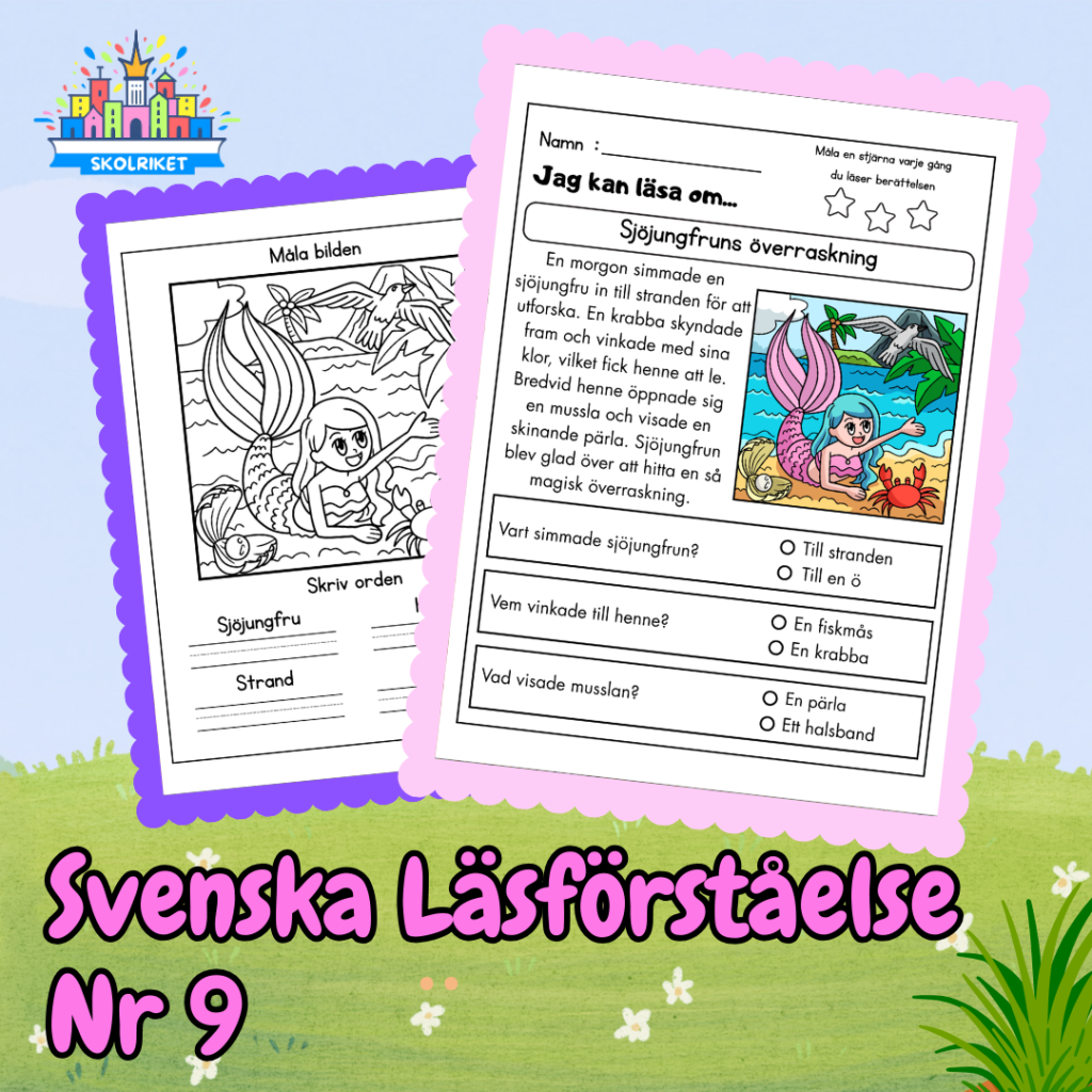 Svenska Läsförståelse Nr 9
