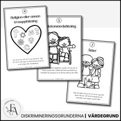 Diskrimineringsgrunderna | Målarbilder