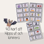 Halloween – Uppdragskort – Rörelse - bild 2