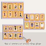 Halloween – kort – charader - bild 2