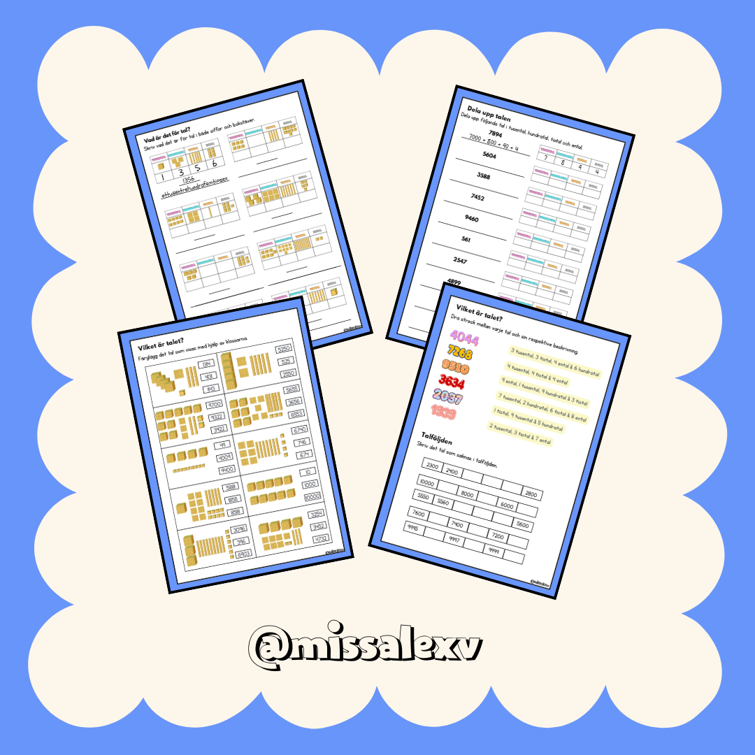 Vi räknar upp till 10000