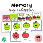 Memory – Emoji med äpplen - bild 1