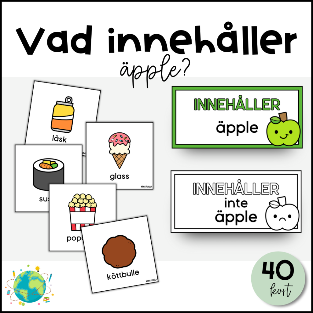 Vad innehåller äpple?