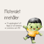 Halloween – Uppdragskort – Rörelse - bild 3