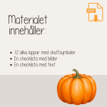 Höst – Skattjakt – Hösttema - bild 3