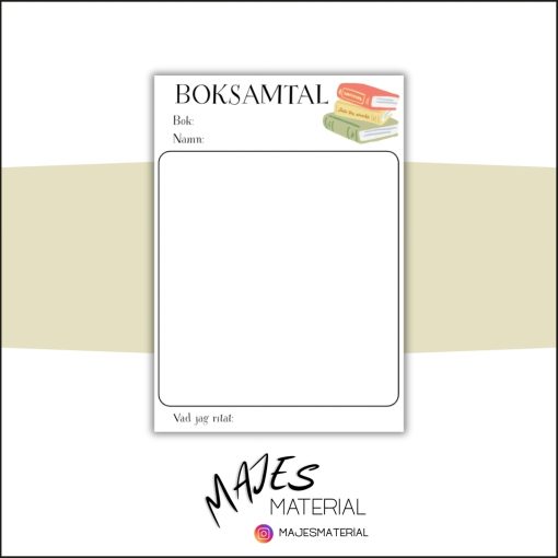 Boksamtal - enkel